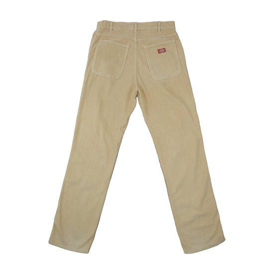 Dickies Corduroy Straight-Leg Pants Beige M