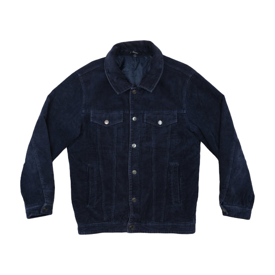 Atrium Corduroy Trucker Jacket Navy S