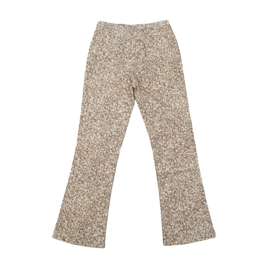 Overdrive Mary Flared Bootcut Pants Brown Speckled S