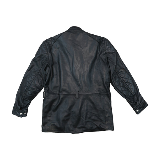 Harro Leather Jacket Quilted Black XL