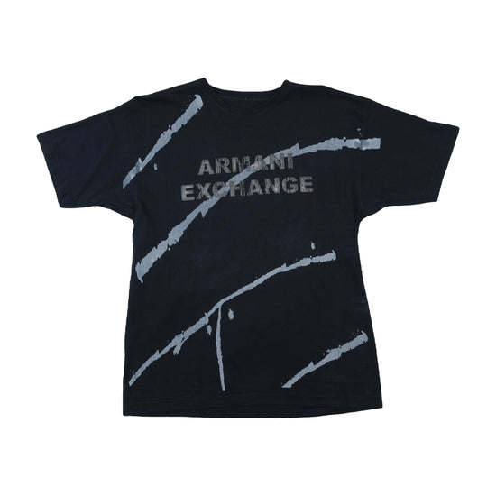Armani Exchange Graphic T-Shirt Faded Black L
