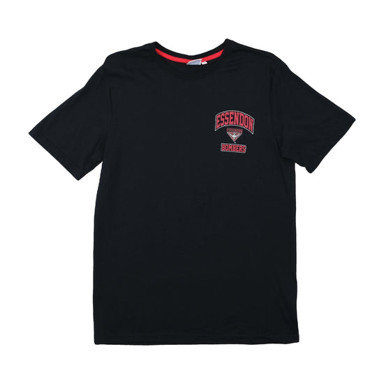 AFL Essendon Bombers Graphic T-Shirt Black S