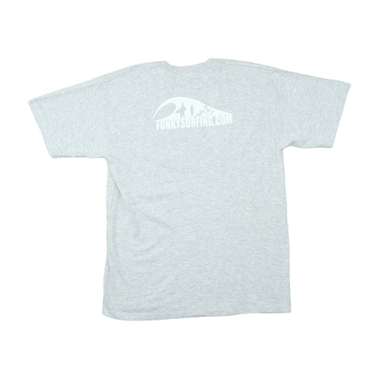 Fruit of the Loom Surf Graphic T-Shirt Heather Grey M