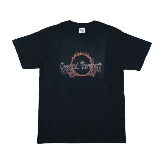 Gildan Ultra Cotton Graphic Tee Faded Black M