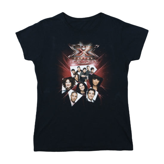 Vintage X Factor Live Tour 2013 T-Shirt Black M
