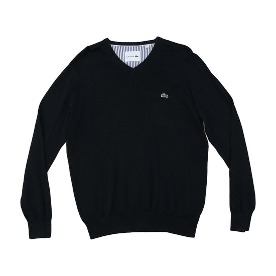 Lacoste Cotton Sweater Black XL