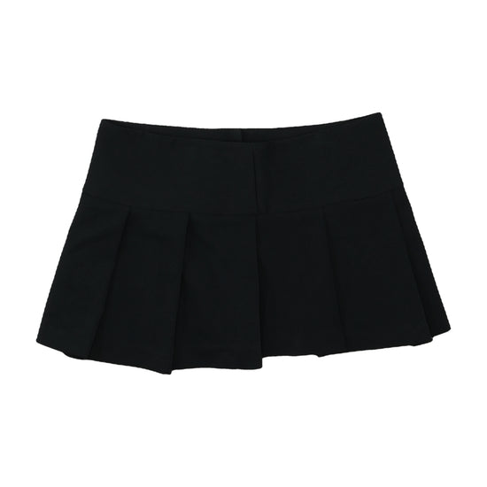 Terranova Pleated Mini Skirt Black