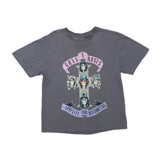 Guns N' Roses Appetite For Destruction Tee Gray XS