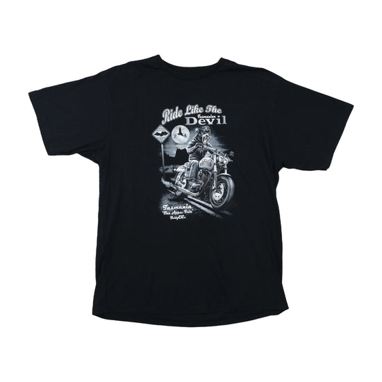 Sports BobbyOz Tasmanian Devil Graphic Tee Black XL