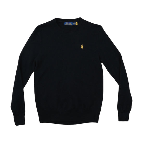 Polo Ralph Lauren Wool Crewneck Sweater Black S