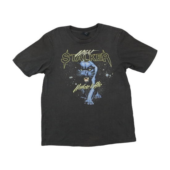 T Bar Night Stalker Graphic Tee Gray M