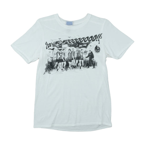 AFL Collingwood Magpies Graphic T-Shirt White S