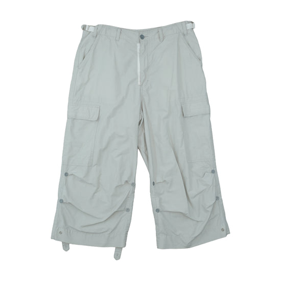 Teddy's Cargo Capri Shorts Stone Beige L