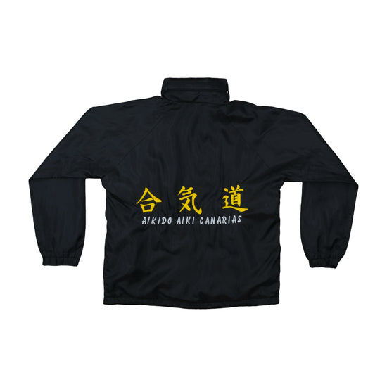 Bushido Sport Aikido Aiki Canarias Windbreaker Black 2XL