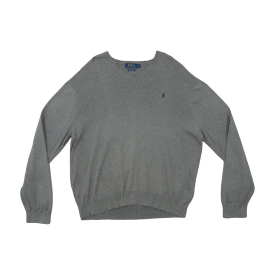 Polo Ralph Lauren Pima Cotton Sweater Heather Grey XL