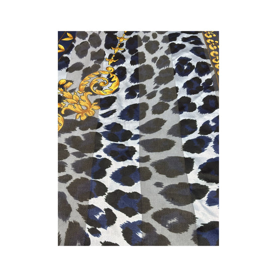 Vintage Navy Scarf 1990s One Size