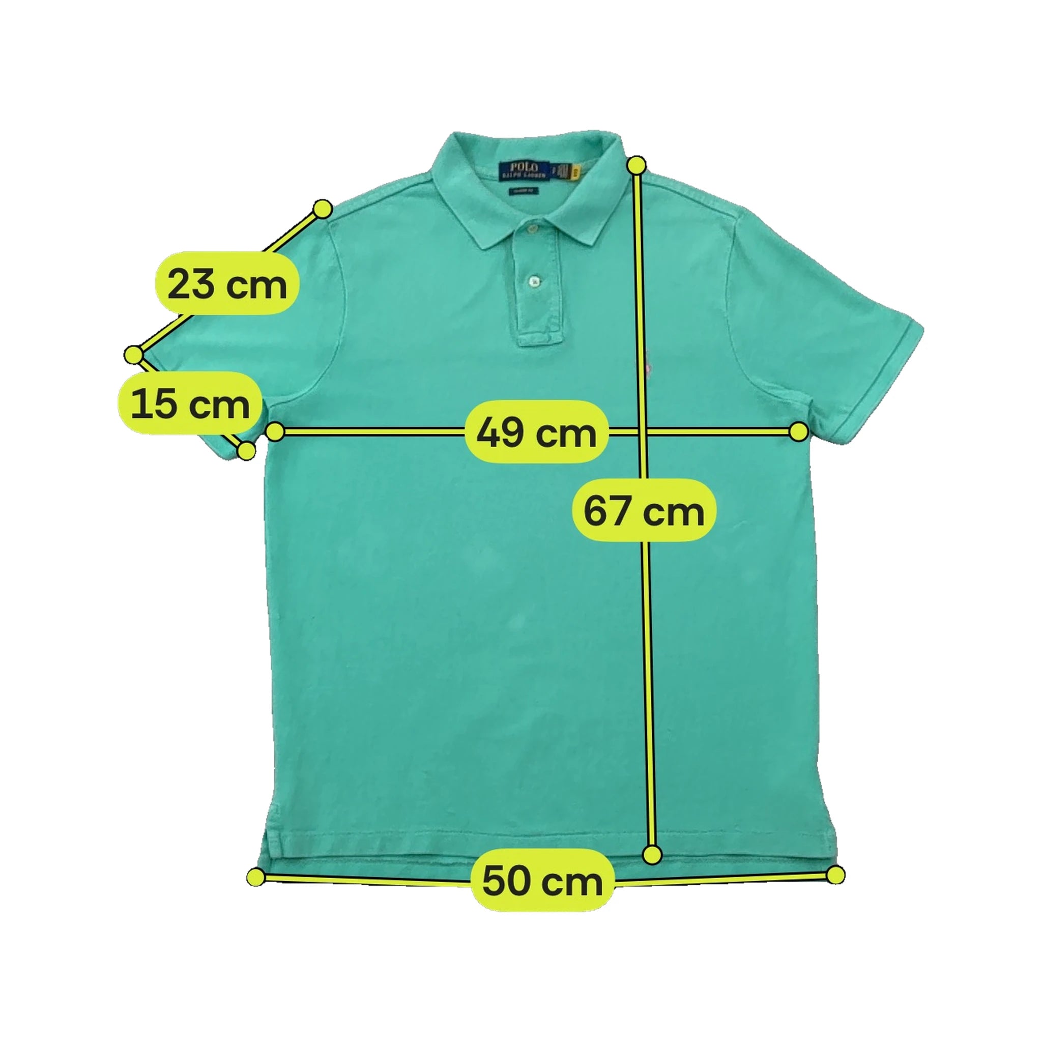 Polo Polo Ralph Lauren em piqué de algodão de Corte Clássico