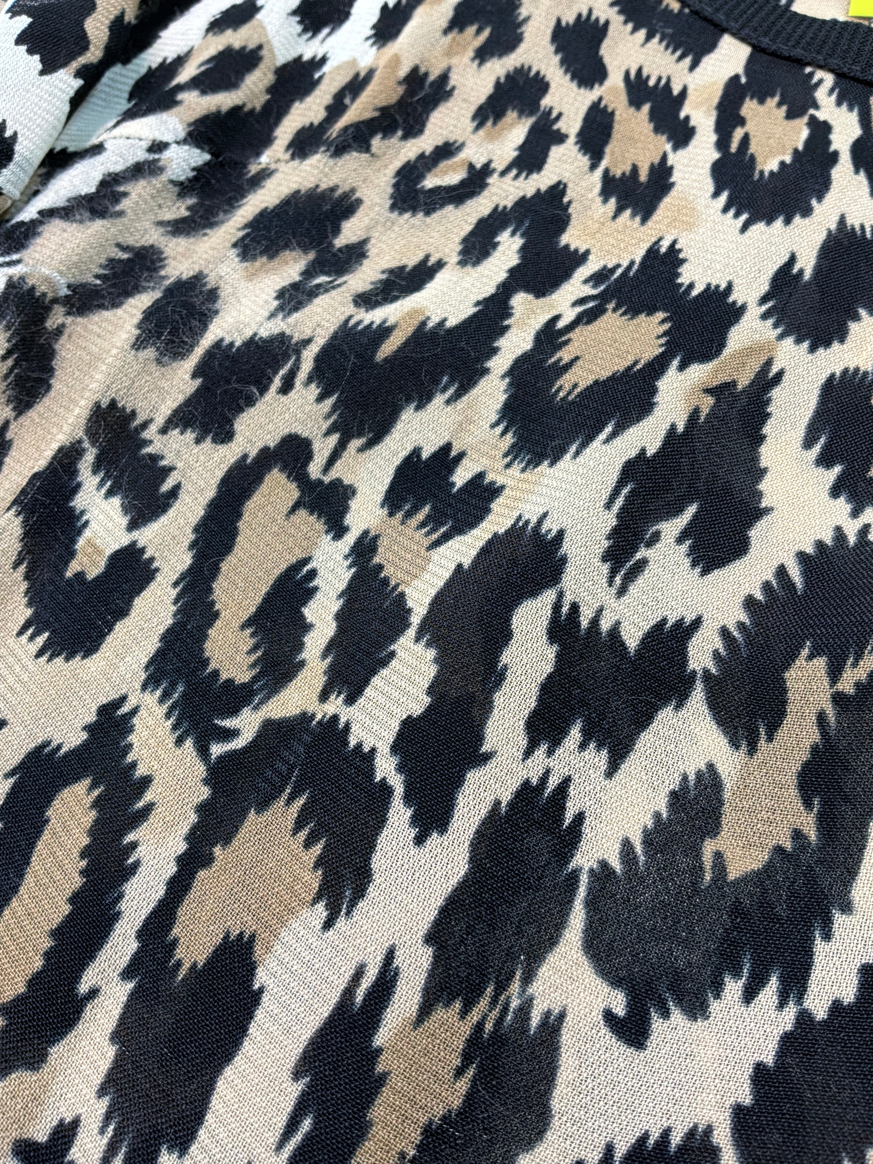 Leopard Print Strappy Mini Dress