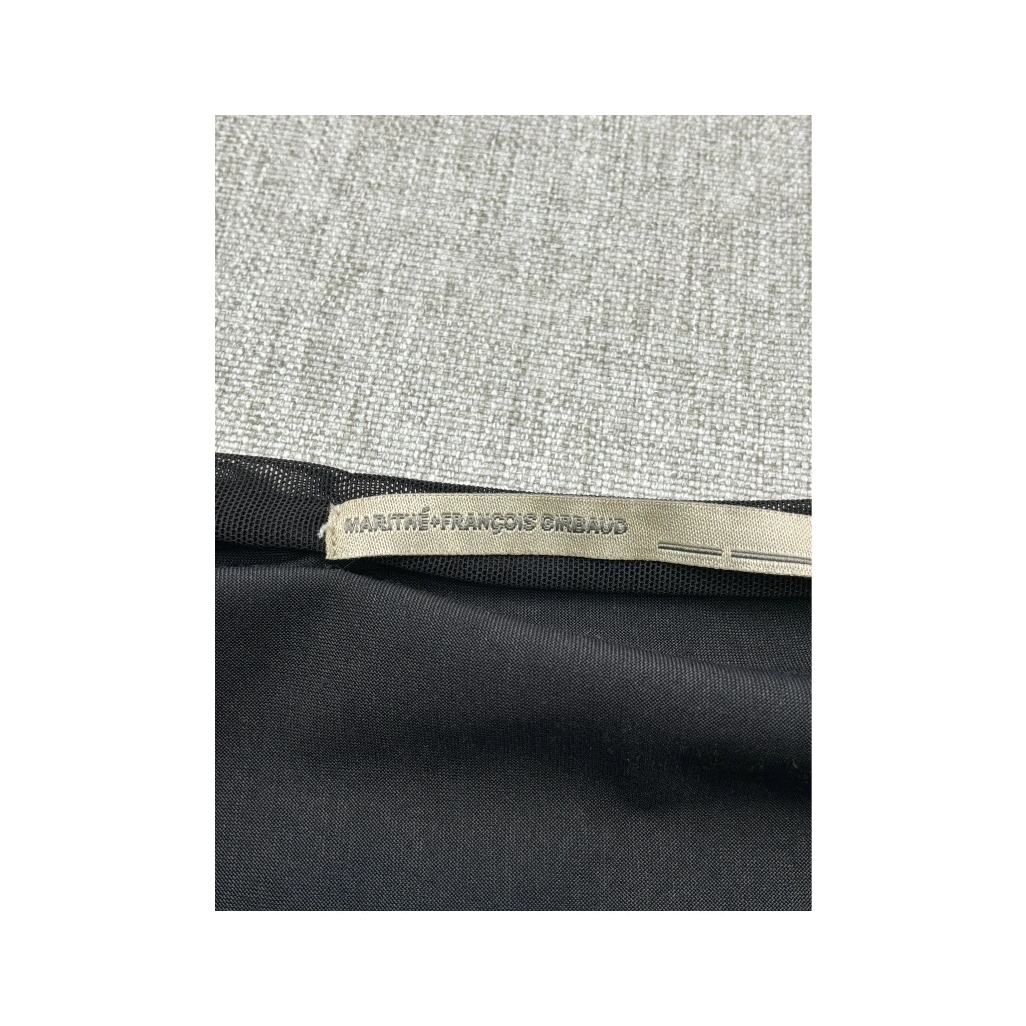 Marithé + François Girbaud Black Corset Back Fit and Flare Dress