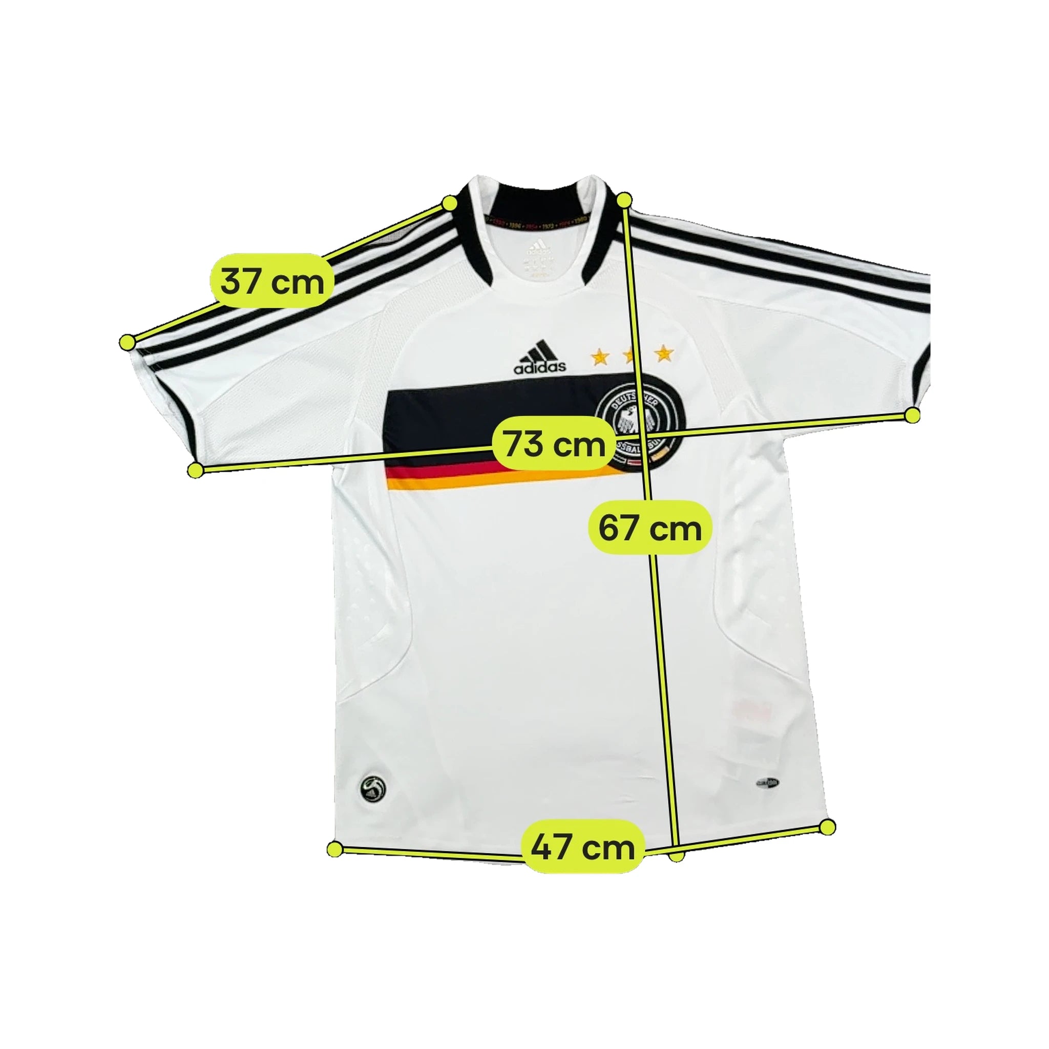 adidas Germany National Team Three Star Climacool Soccer Jersey