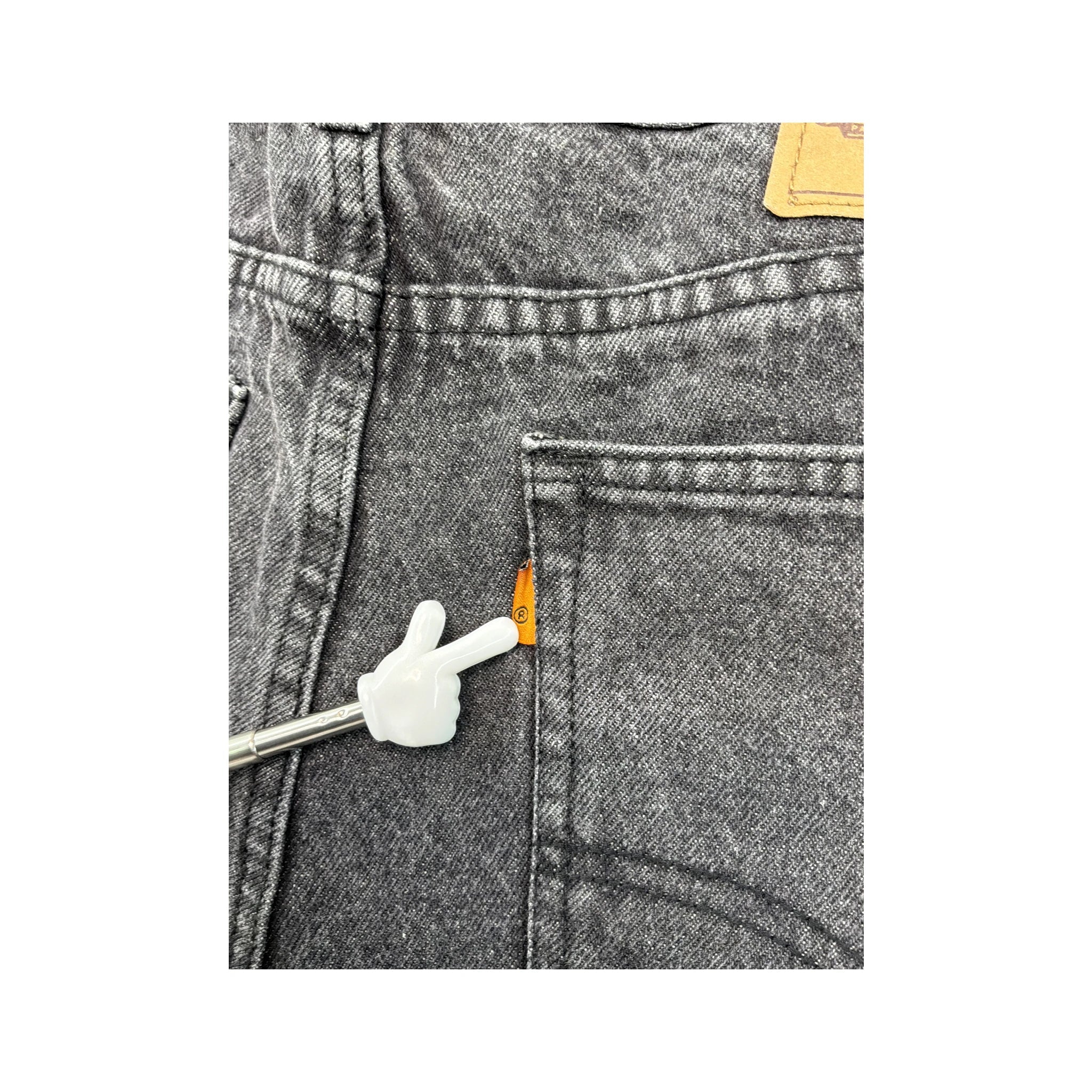 Levi Strauss & Co. 517 Straight Black Denim Jeans