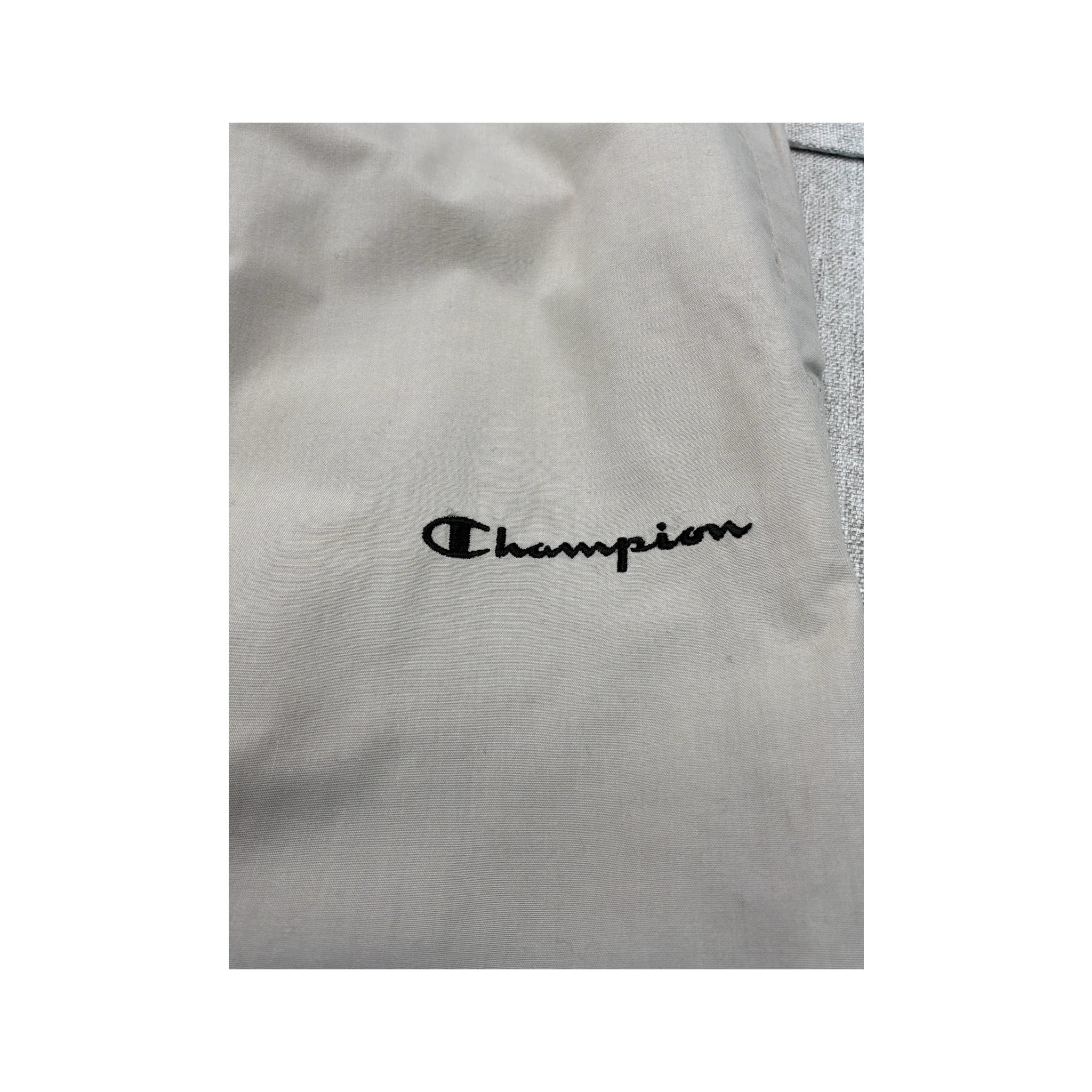 Champion Vintage Beige Athletic Nylon Capris