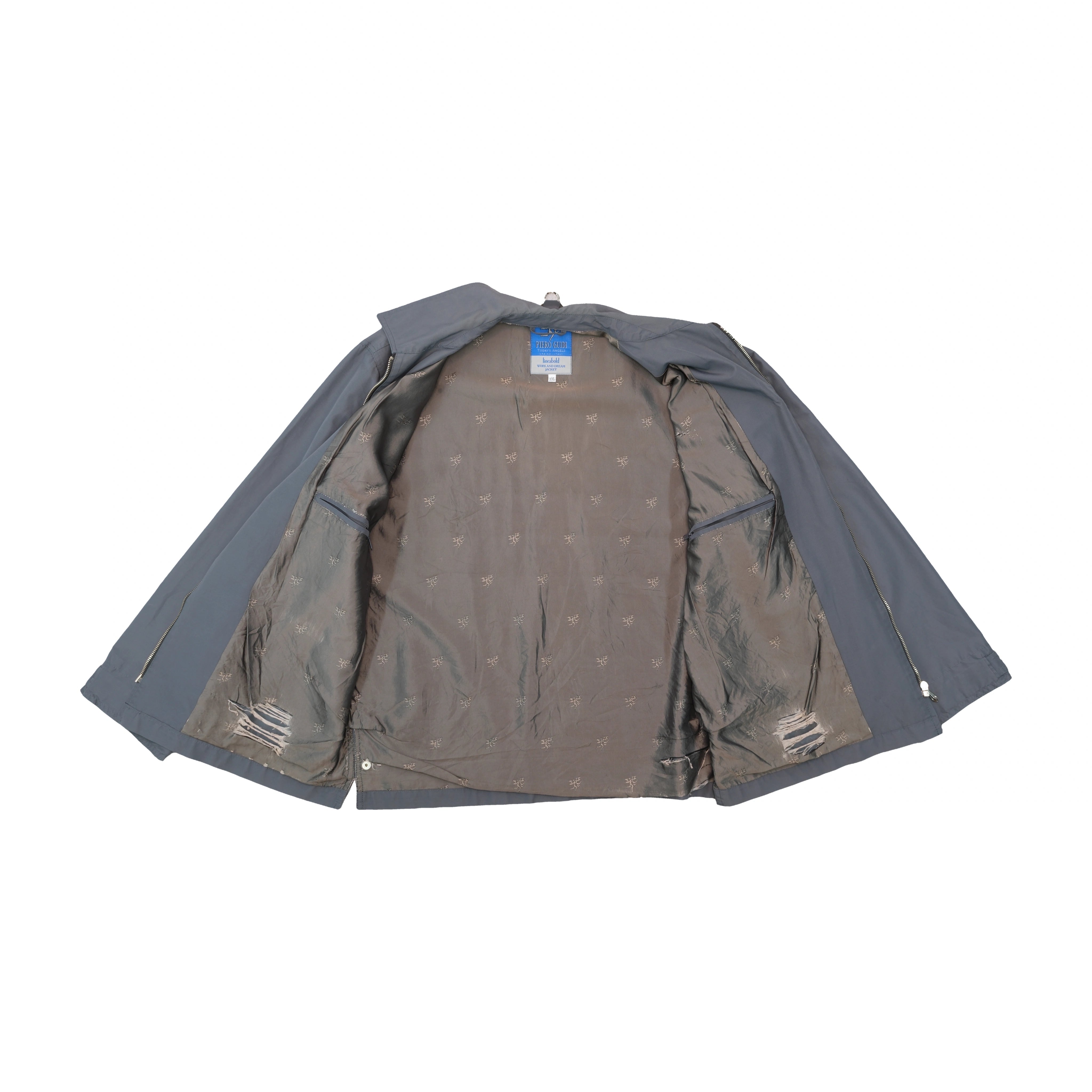 Piero Guidi Iconic Zip Front Field Jacket