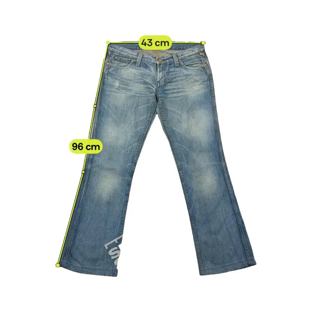 Nicole Vintage Light Wash Bootcut Cotton Jeans (repriced)