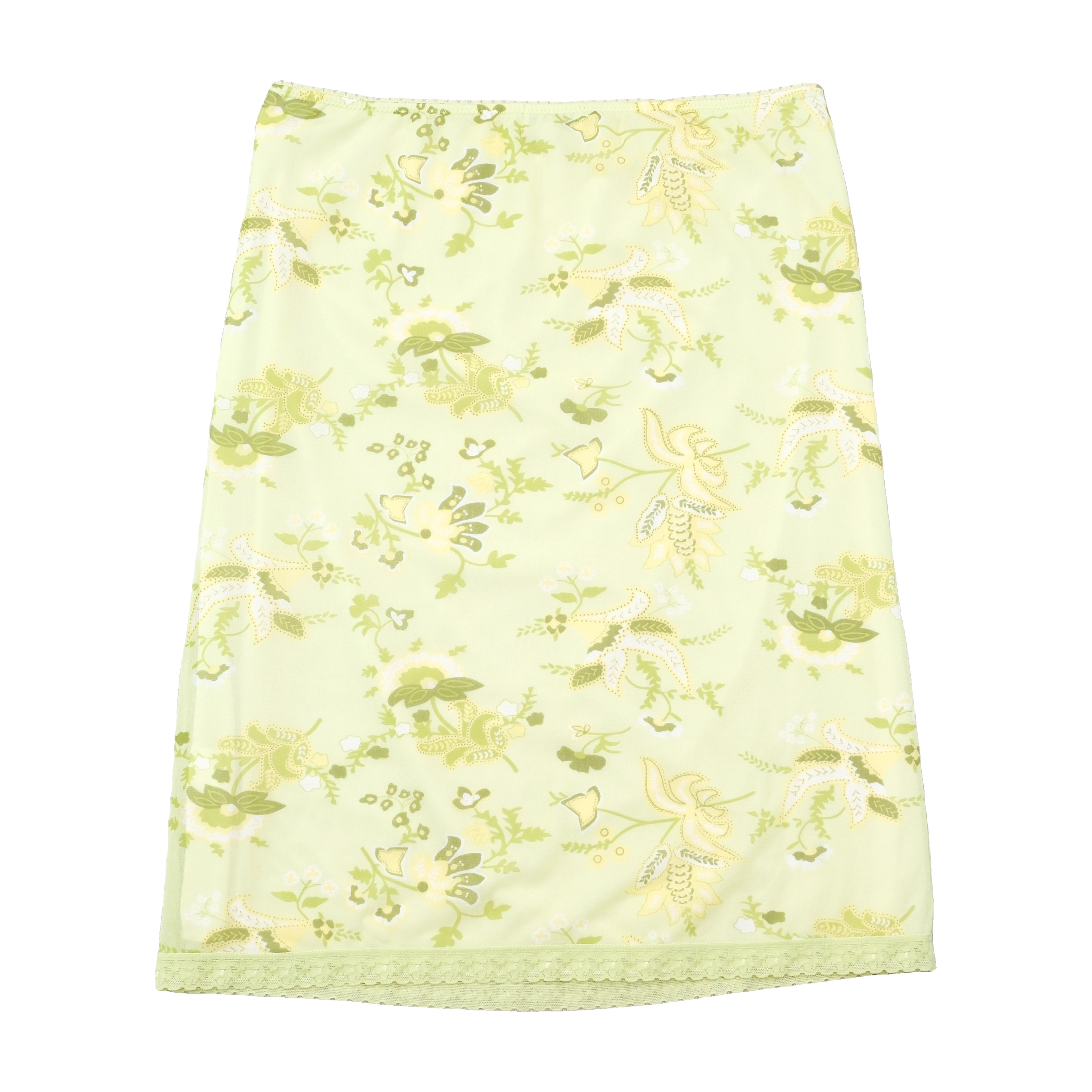 Colours of the World Floral Lace Trim Skirt