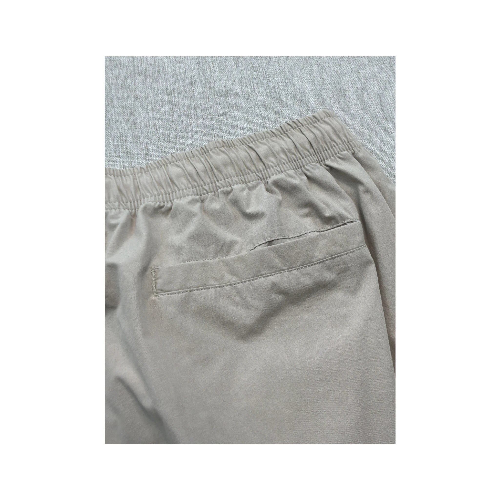 Champion Vintage Beige Athletic Nylon Capris
