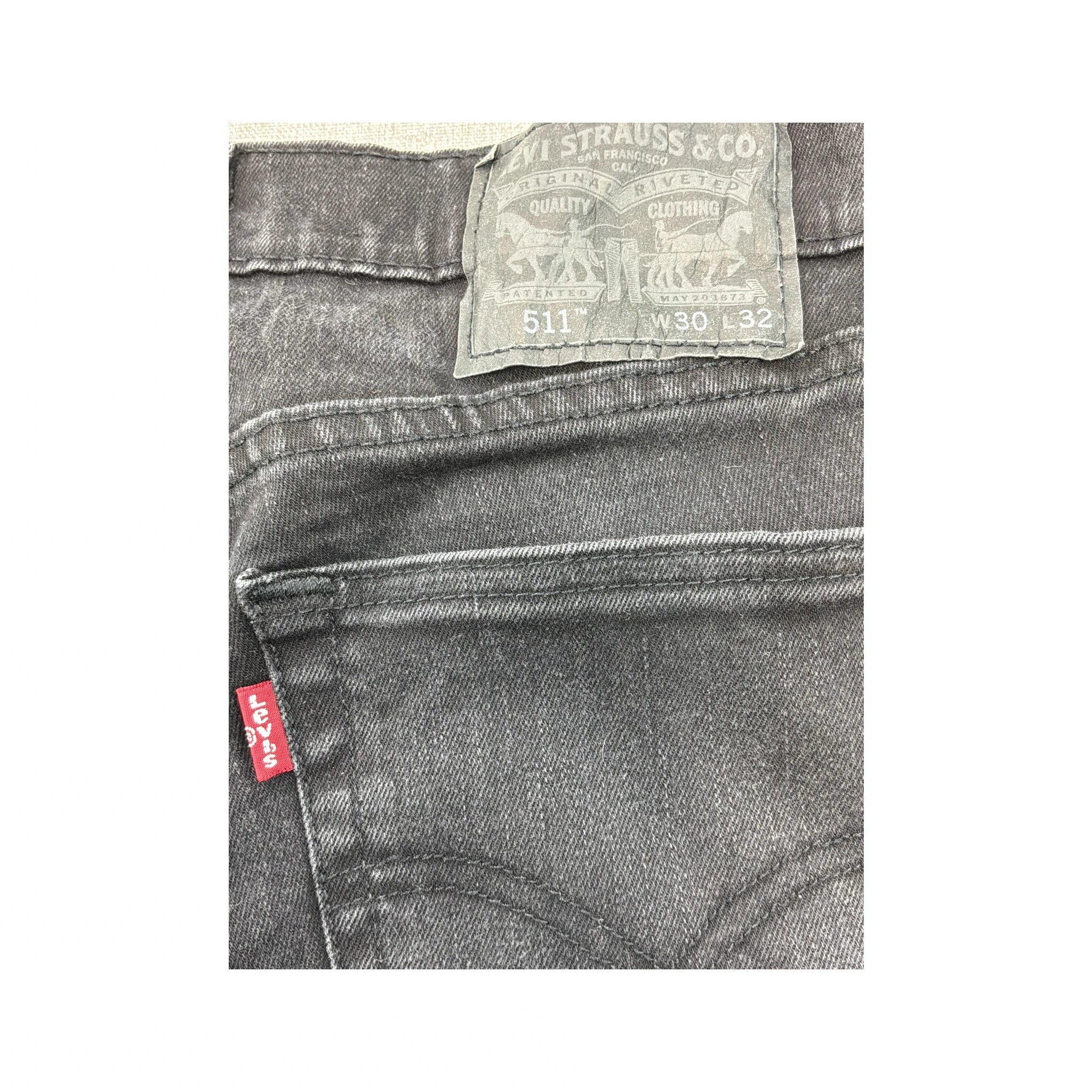 Levi’s 511 Slim Fit Black Denim Jeans