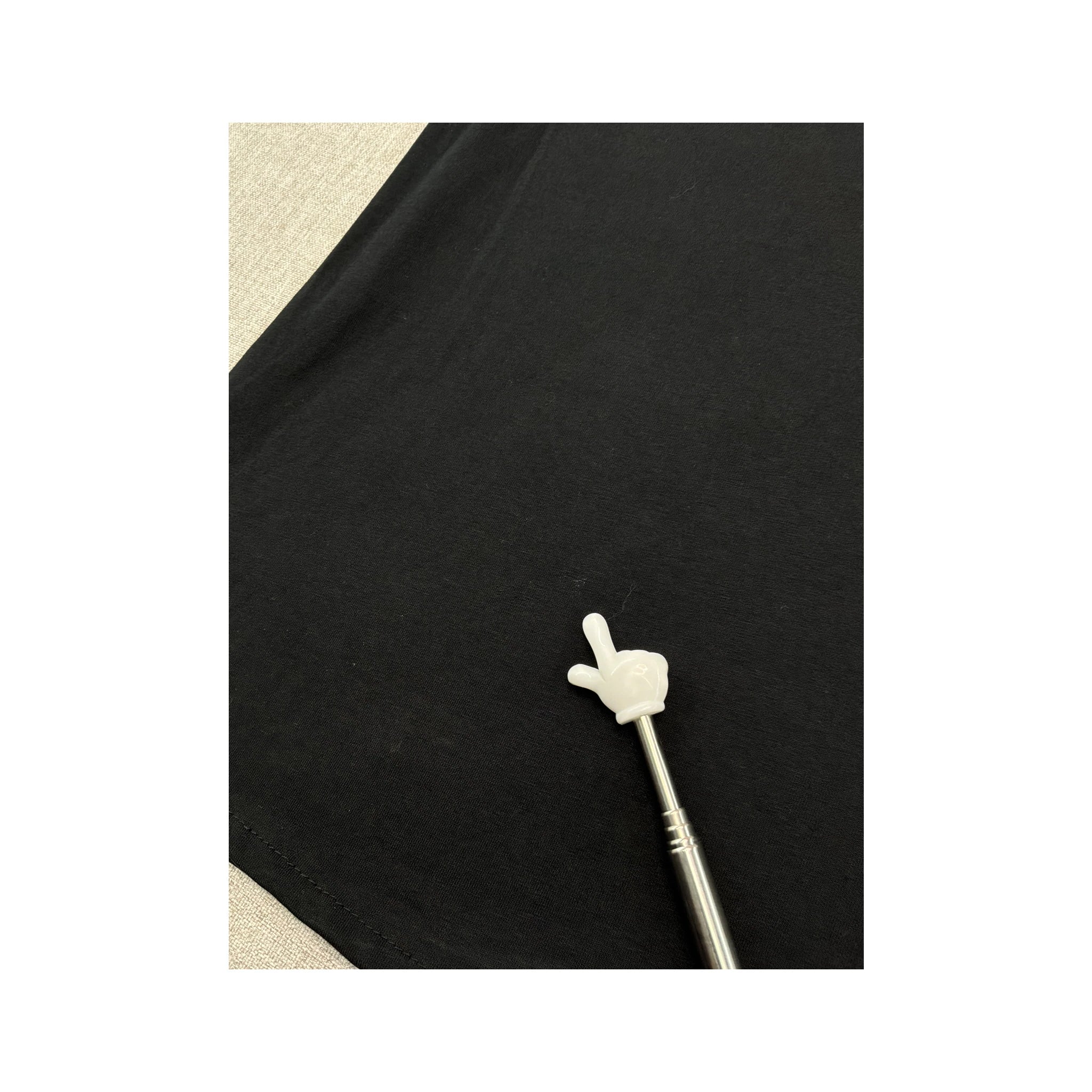 Polo Calvin Klein preto com logótipo