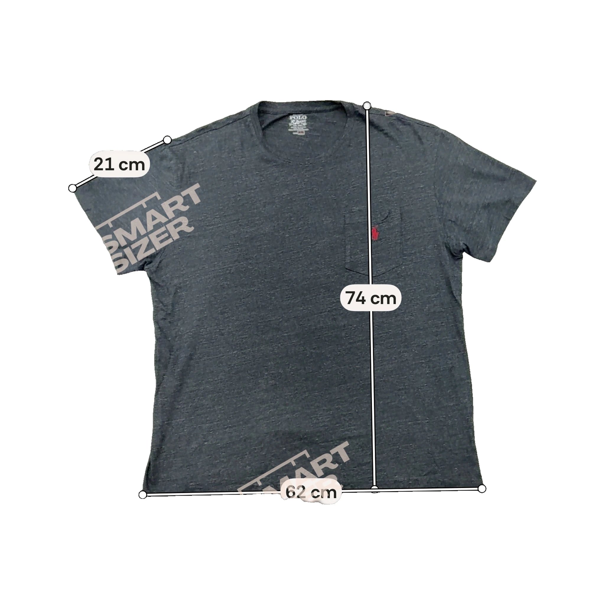 T-shirt Polo Ralph Lauren em algodão Mesclado com Bolso