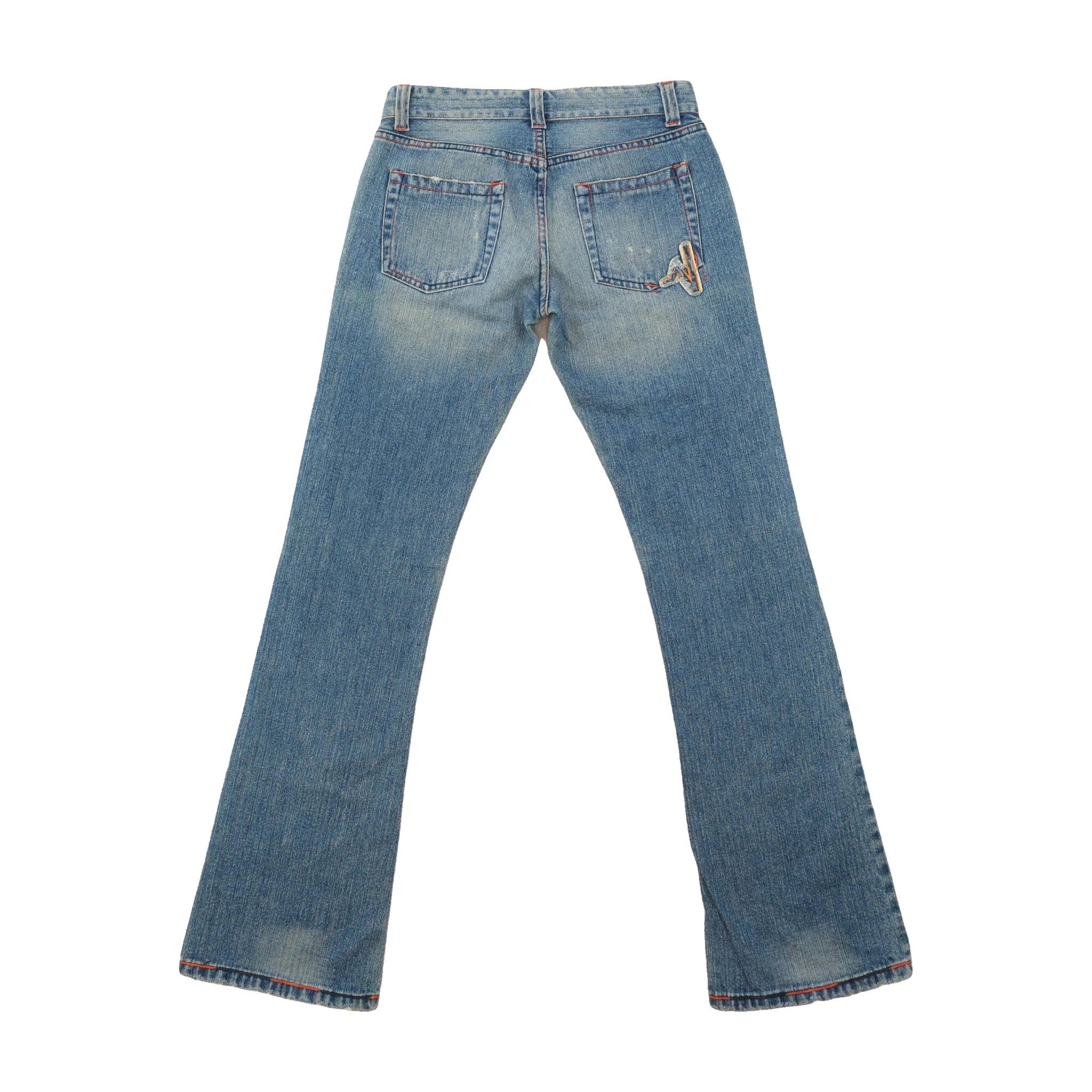 Owen Faded Flared Jeans