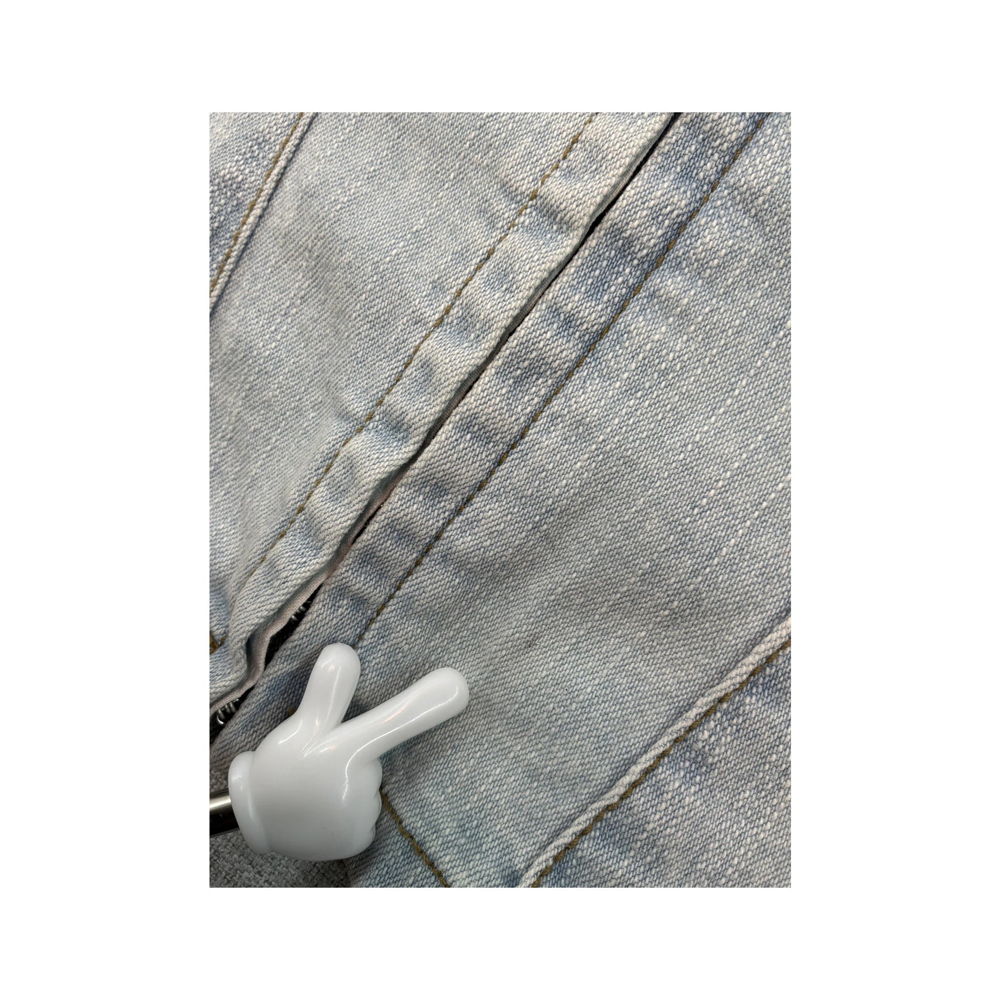 Only Jeans Light Wash Denim Tank Top