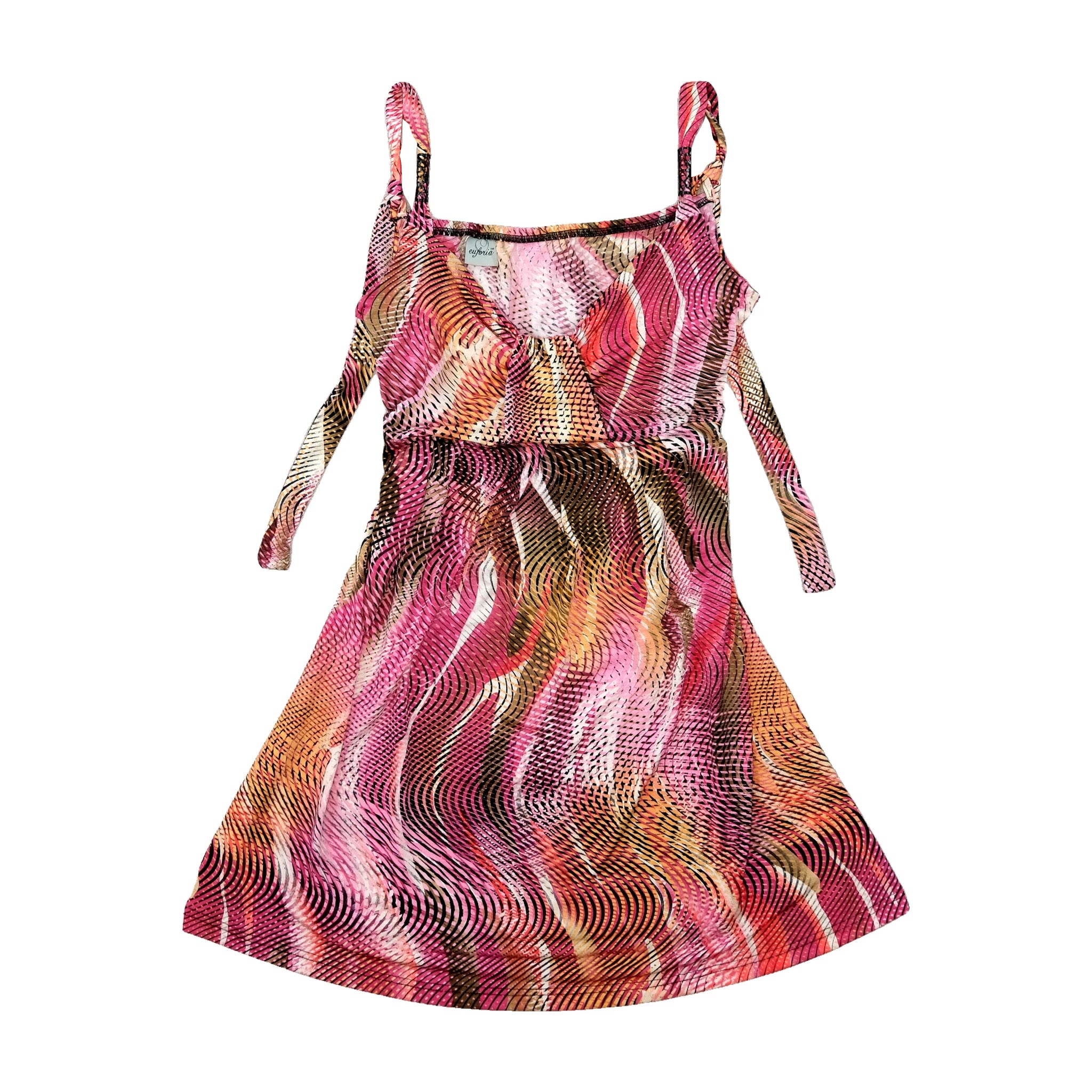 Pink Abstract Dress