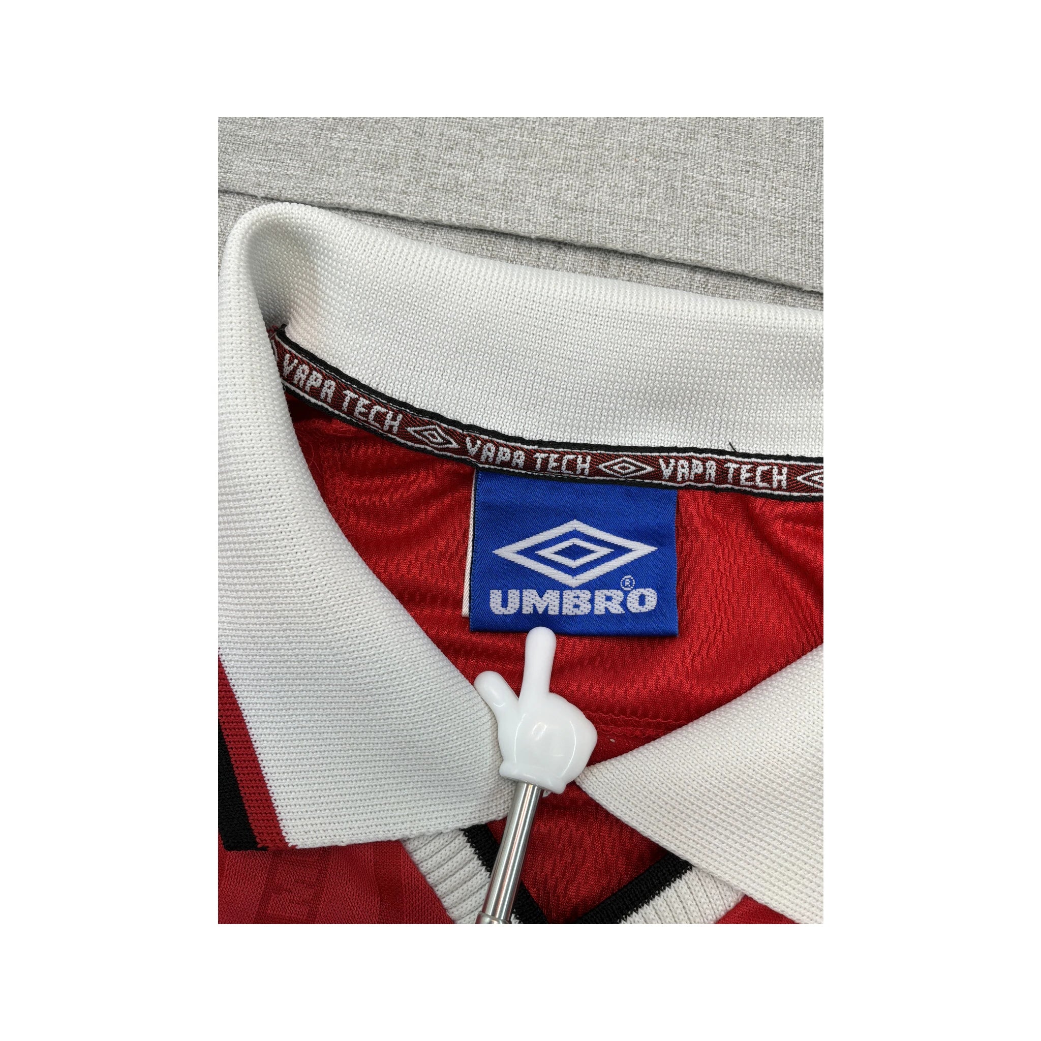 Umbro Manchester United 1999 UEFA Champions League Winners Beckham 7 Soccer Jersey