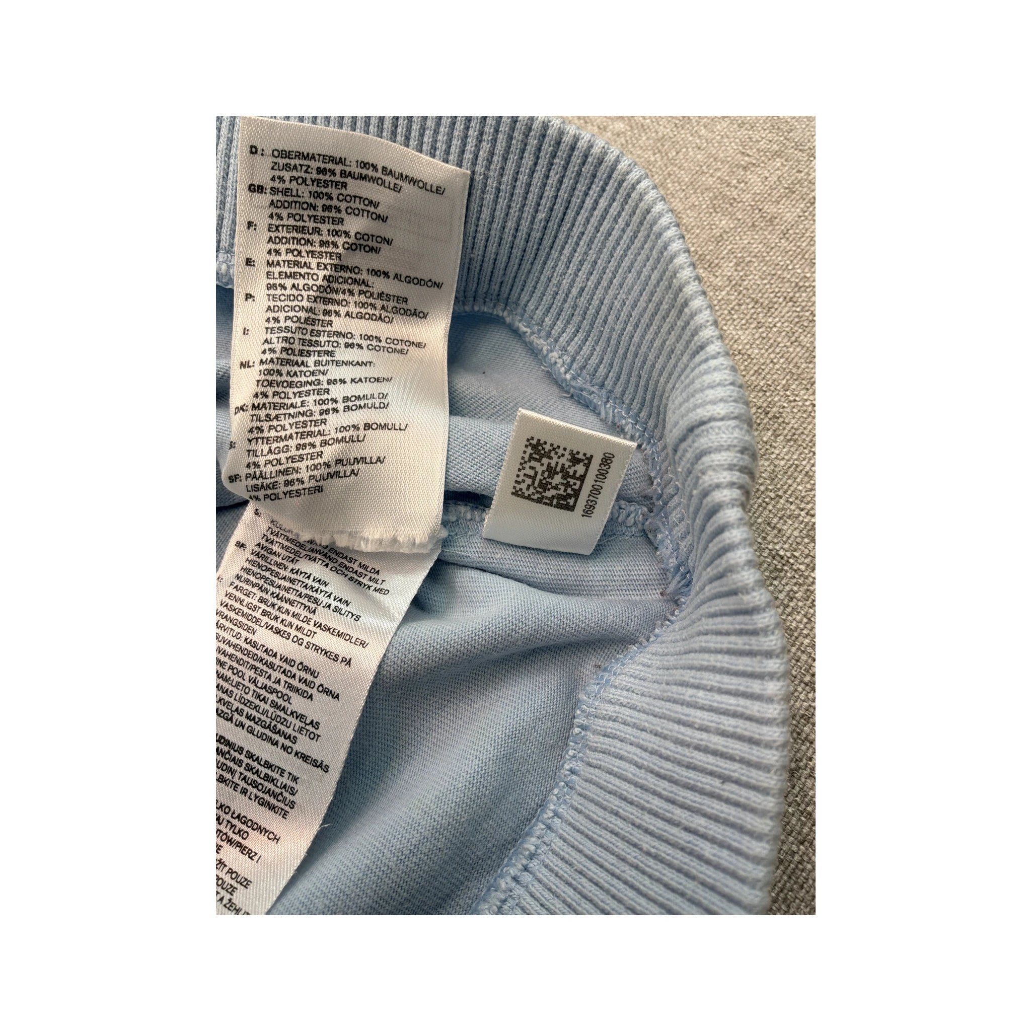 adidas Y2K Logo V-Neck Athletic Sweater