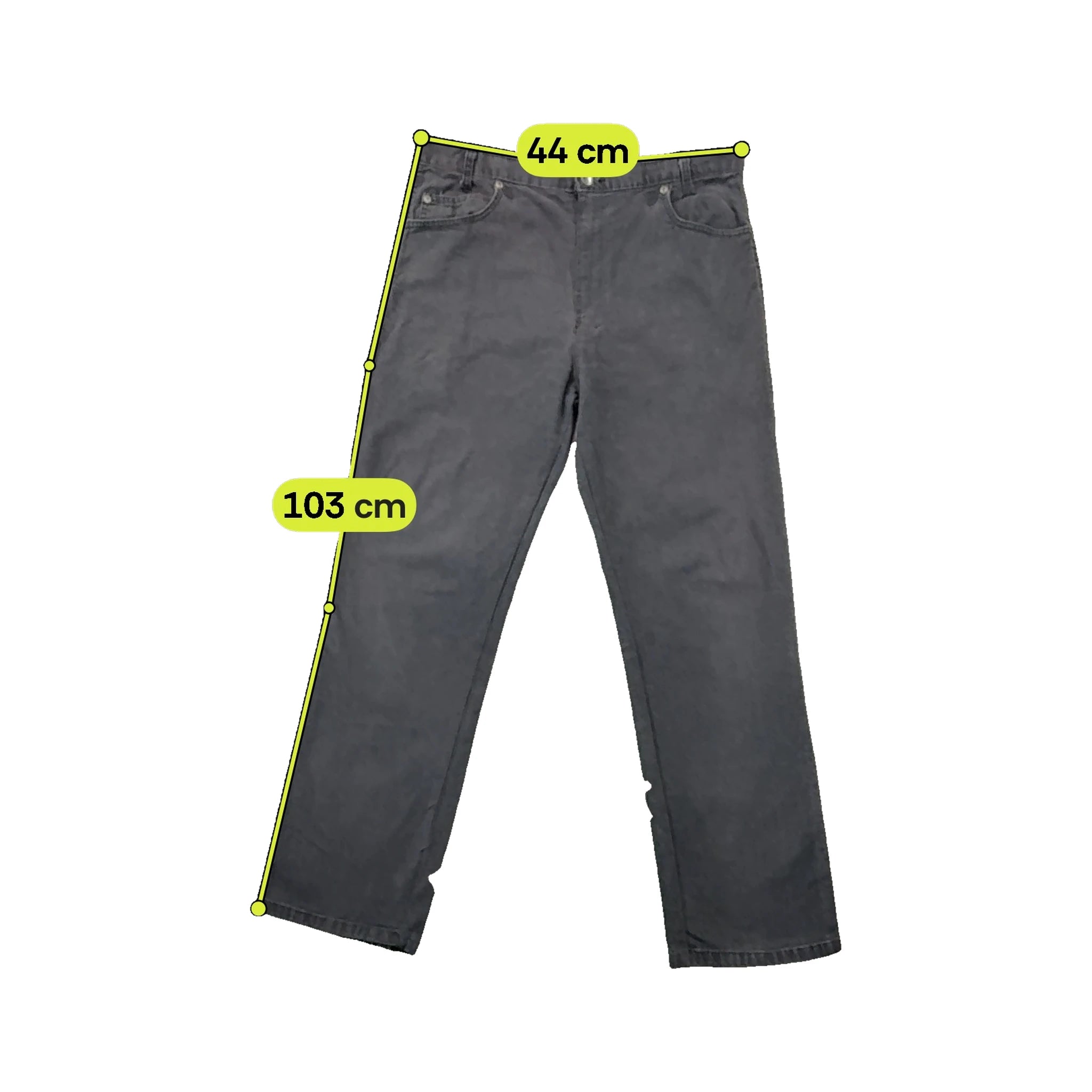 Dickies Black Straight-Leg Denim Jeans