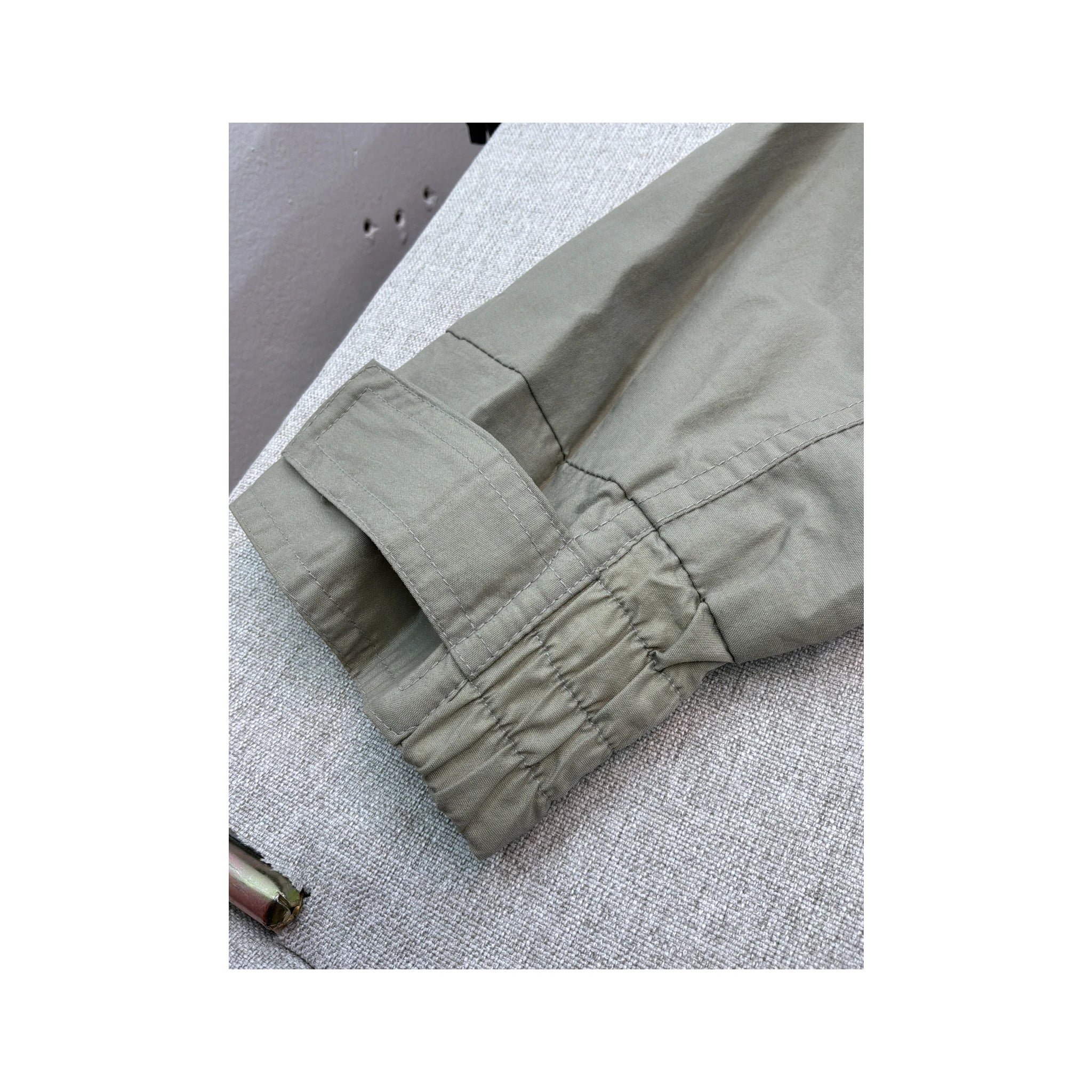 Vintage Two-Tone Utility Outdoor Jacket