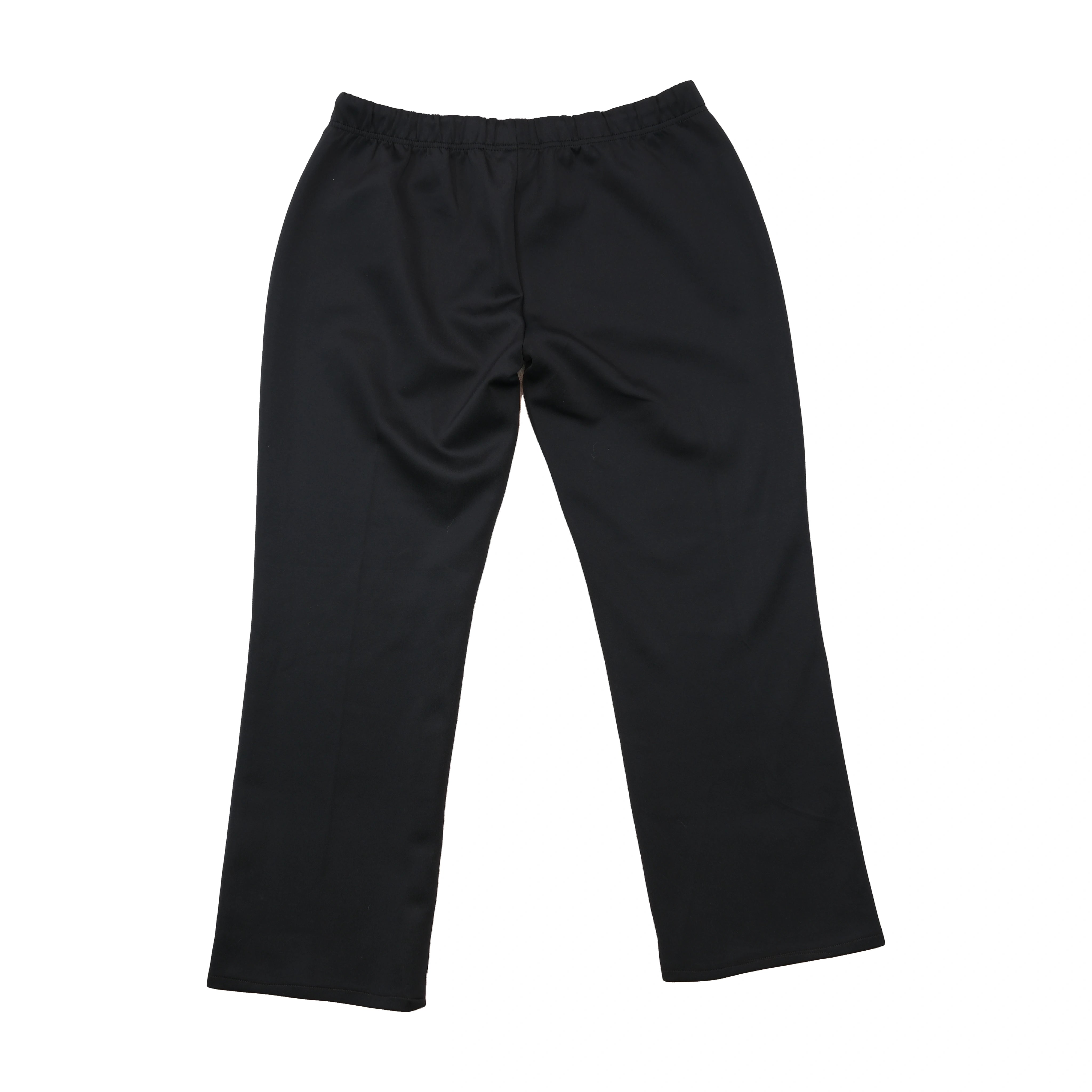 Black Straight Leg Side Stripe Pants