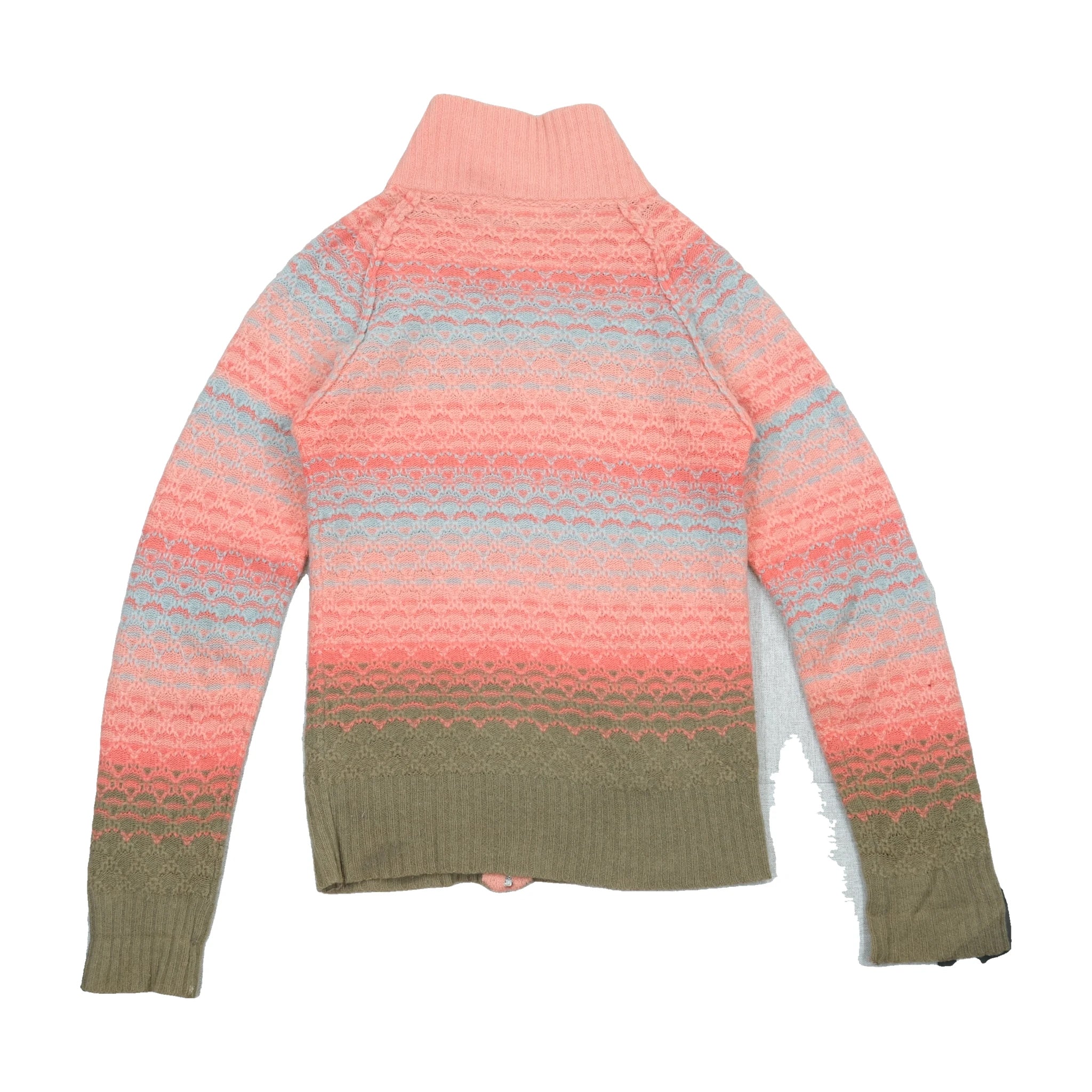 Pink Striped Sweater