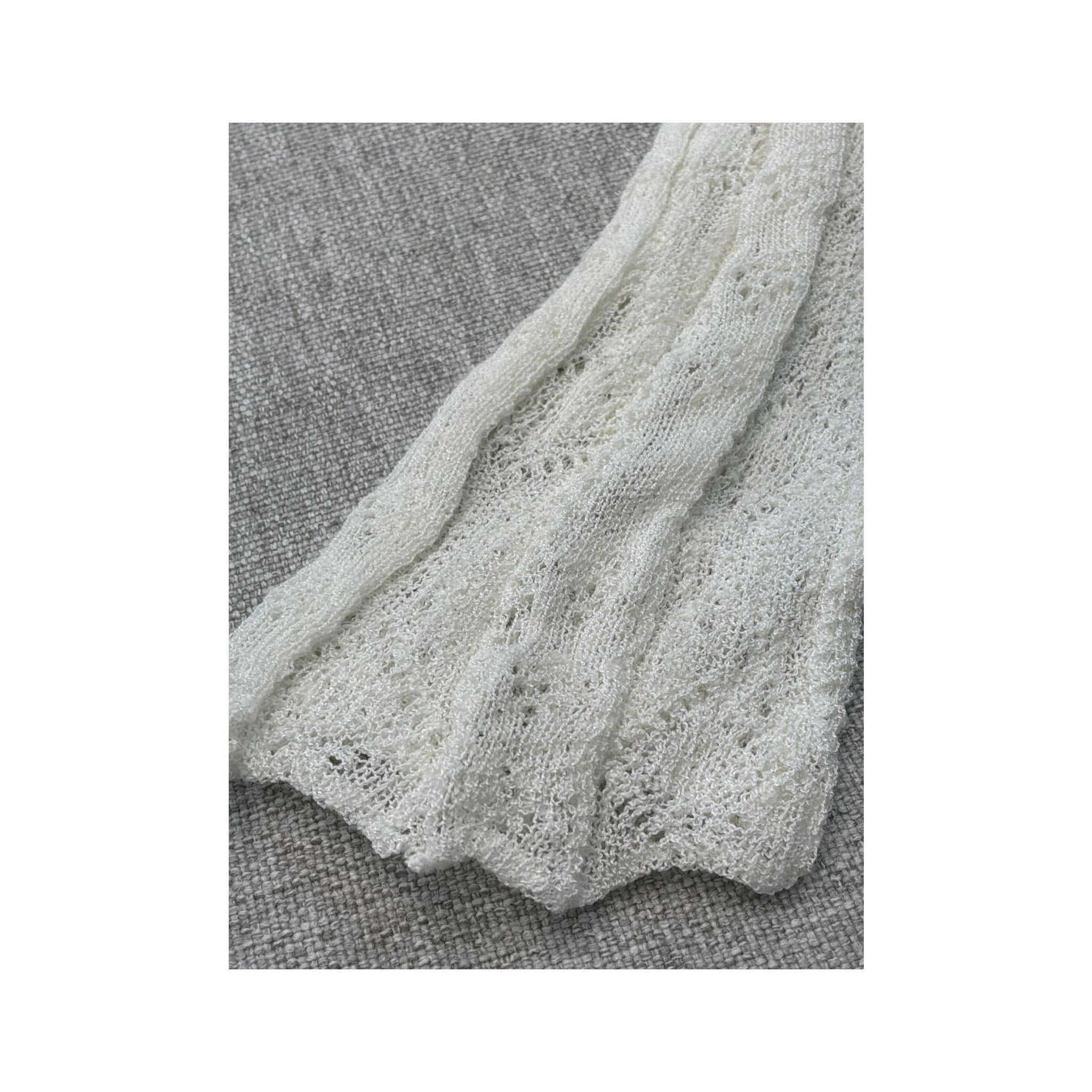 Revenge Open Knit Tie Front Cardigan