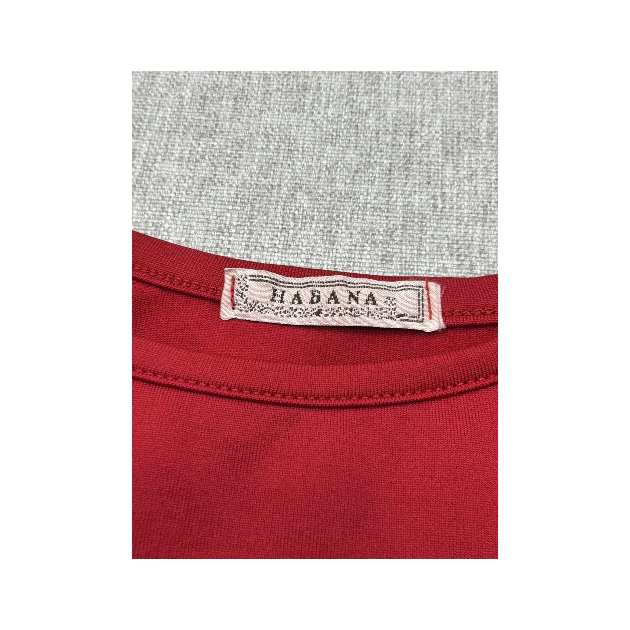Habana Red Stretch Tank Top