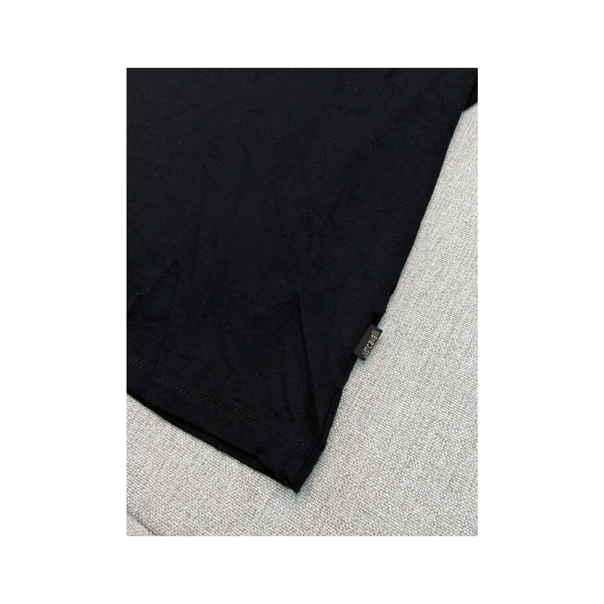 Just Cavalli Rhinestone Logo T-shirt
