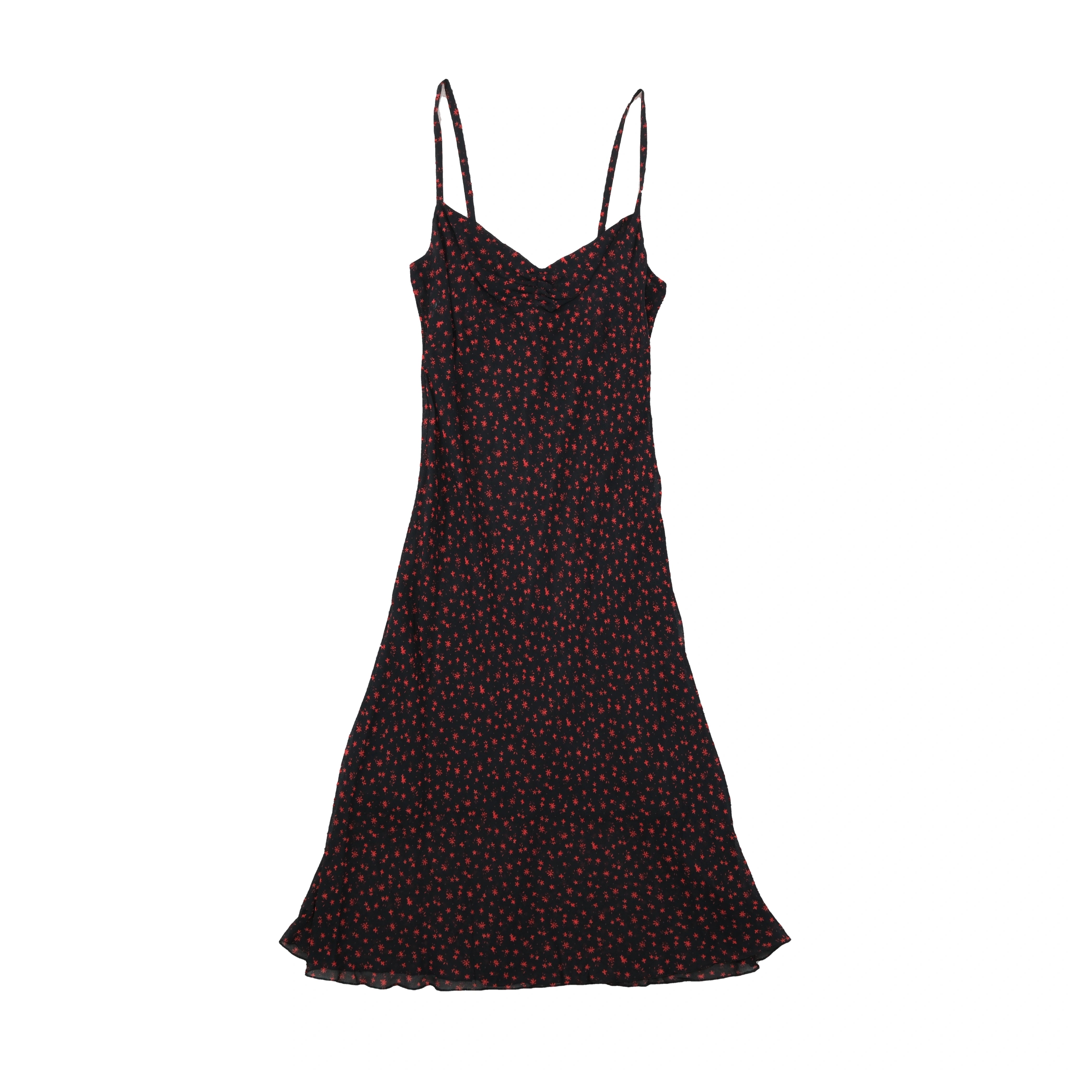 Habana Floral Print Viscose Slip Dress