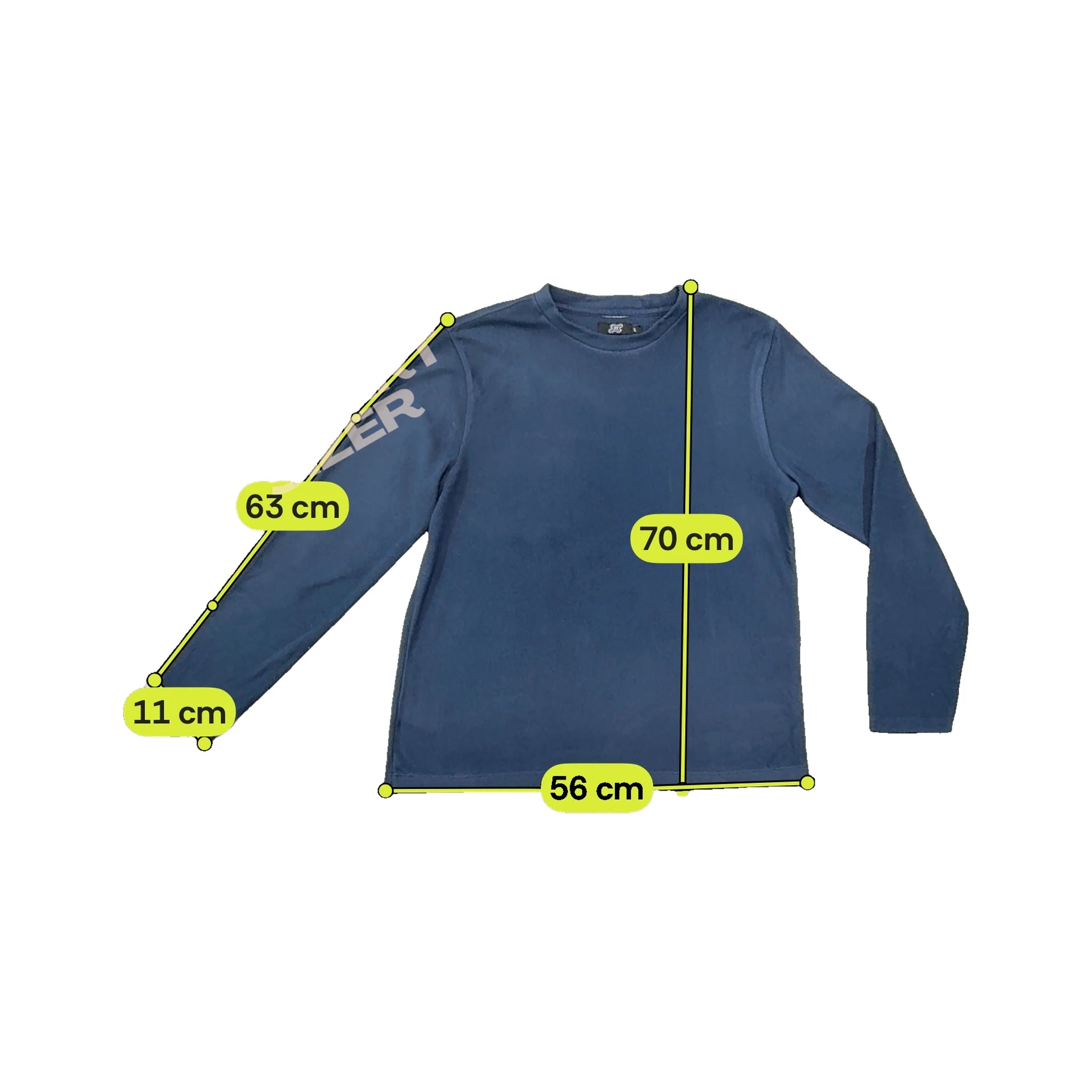 Montura Navy Crewneck Fleece