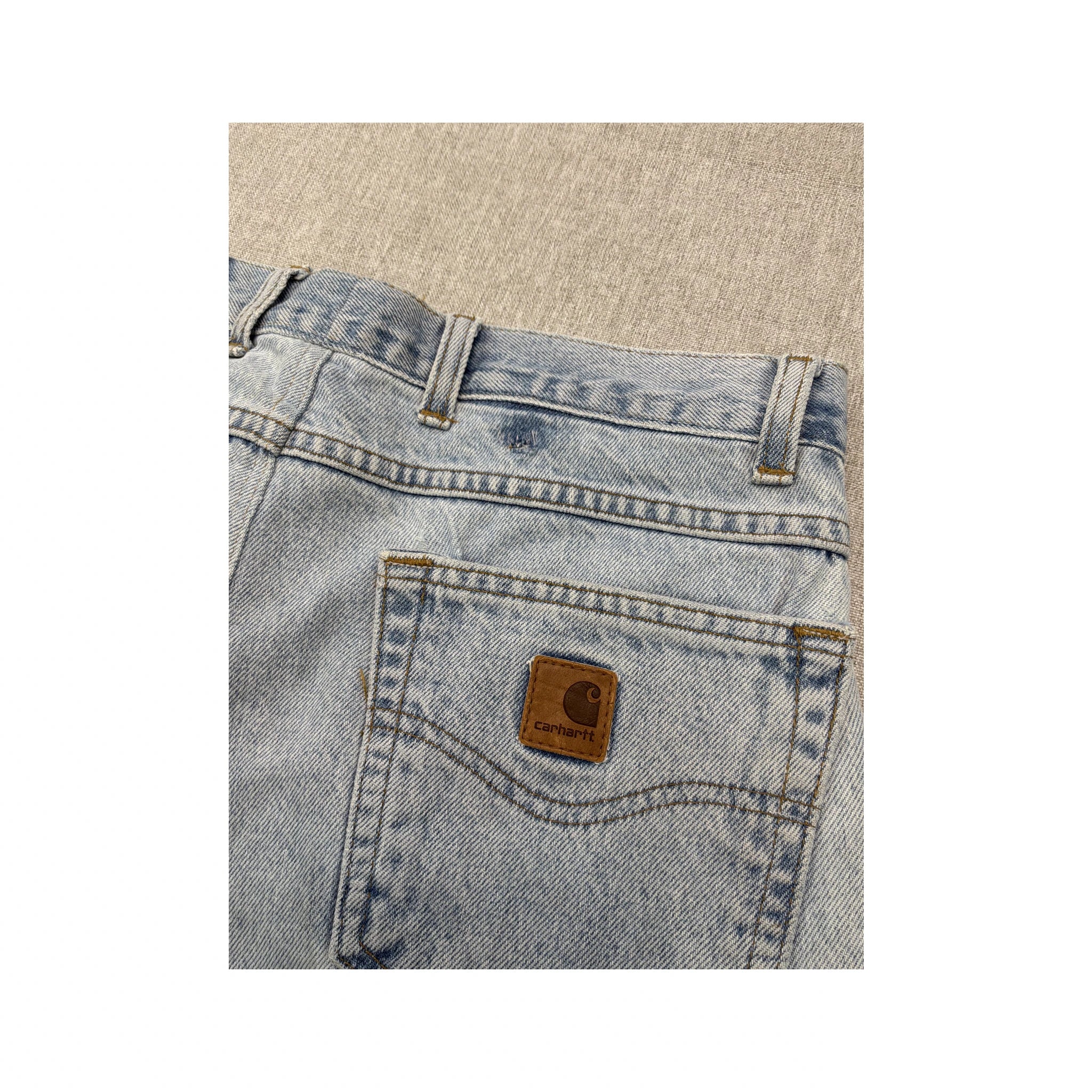 Carhartt Stonewashed Paint Splatter Straight Jeans