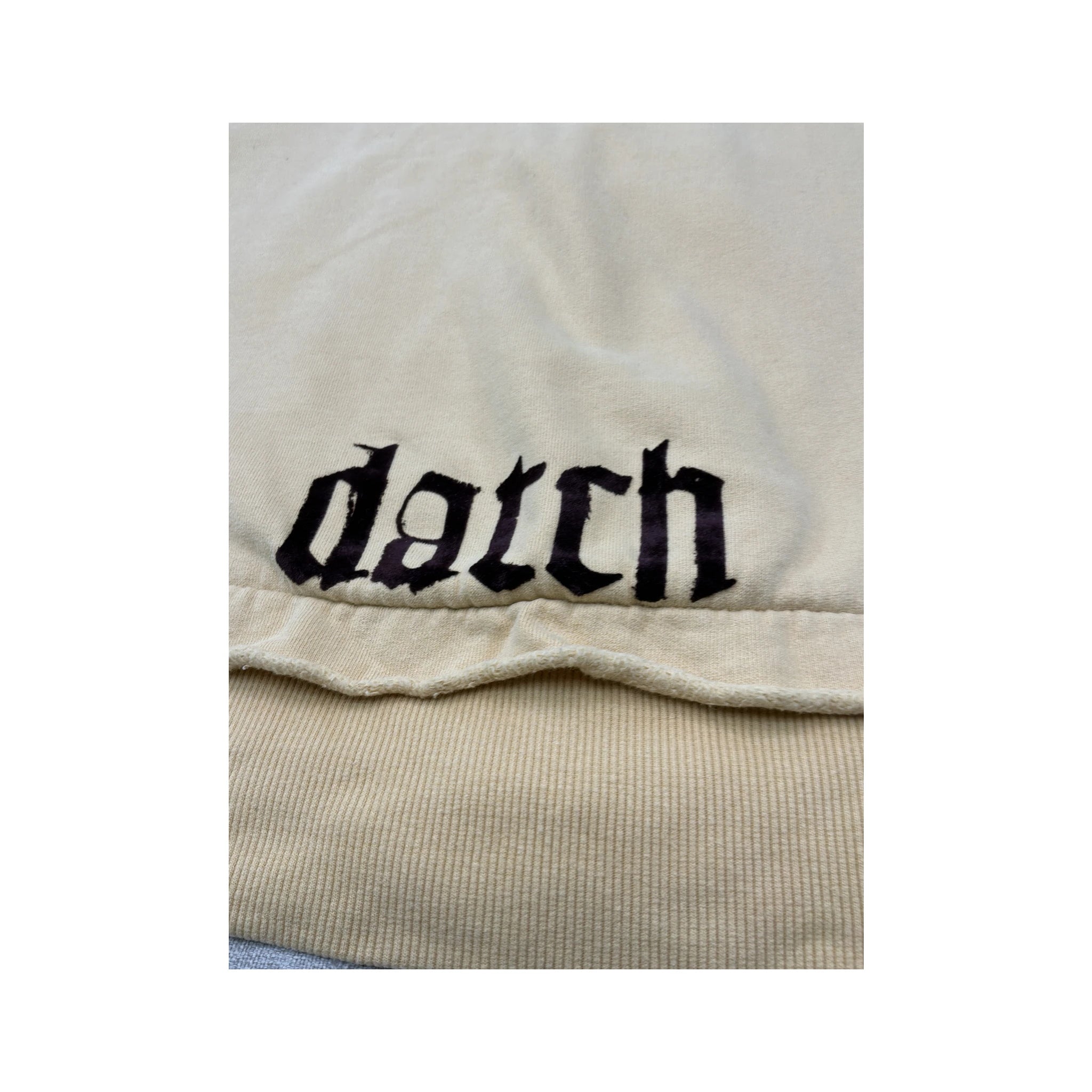 Sweatshirt com capuz Datch Y2K em algodão com estampado floral