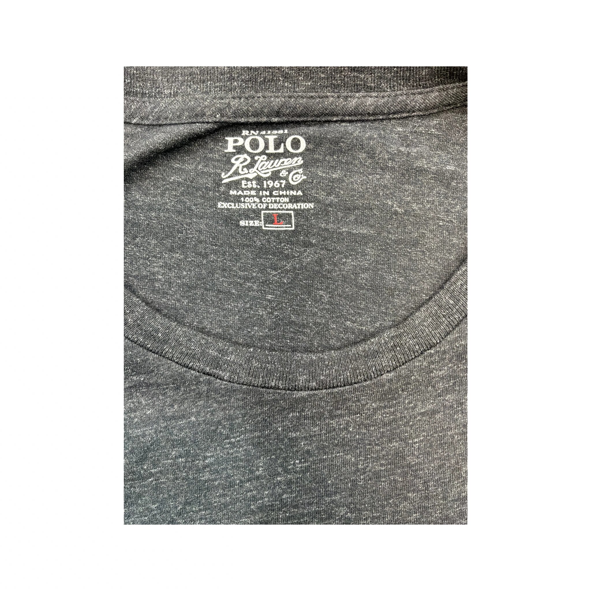 T-shirt Polo Ralph Lauren em algodão Mesclado com Bolso